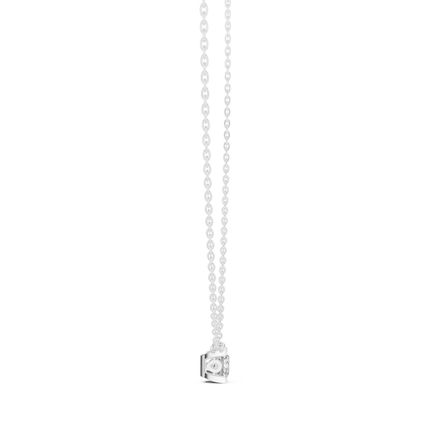 Princess Lab Grown Diamond Pendant