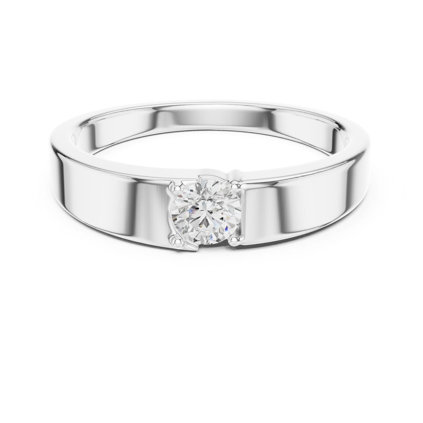 Men's Princess Lab Grown Diamond Ring