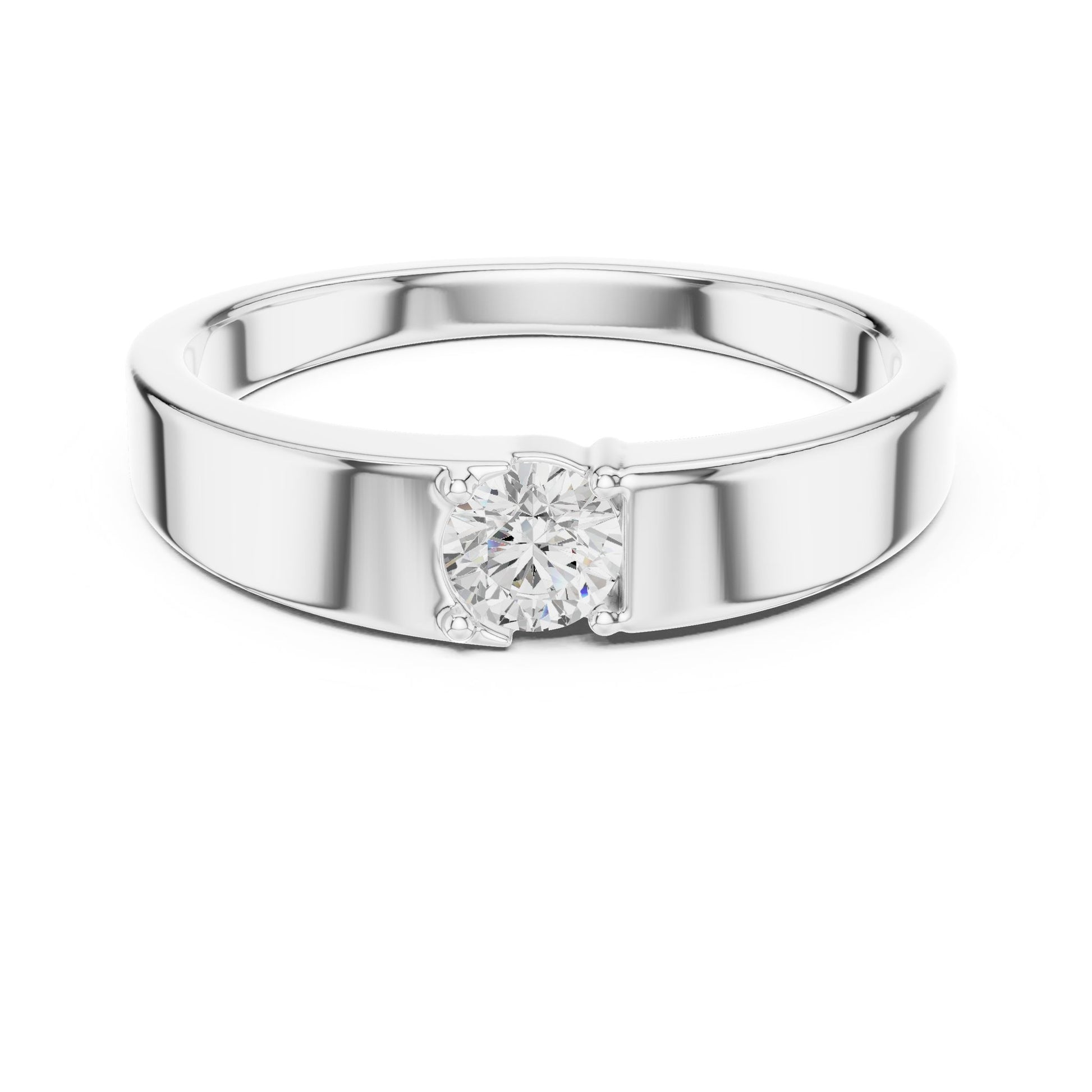 Men's Princess Lab Grown Diamond Ring