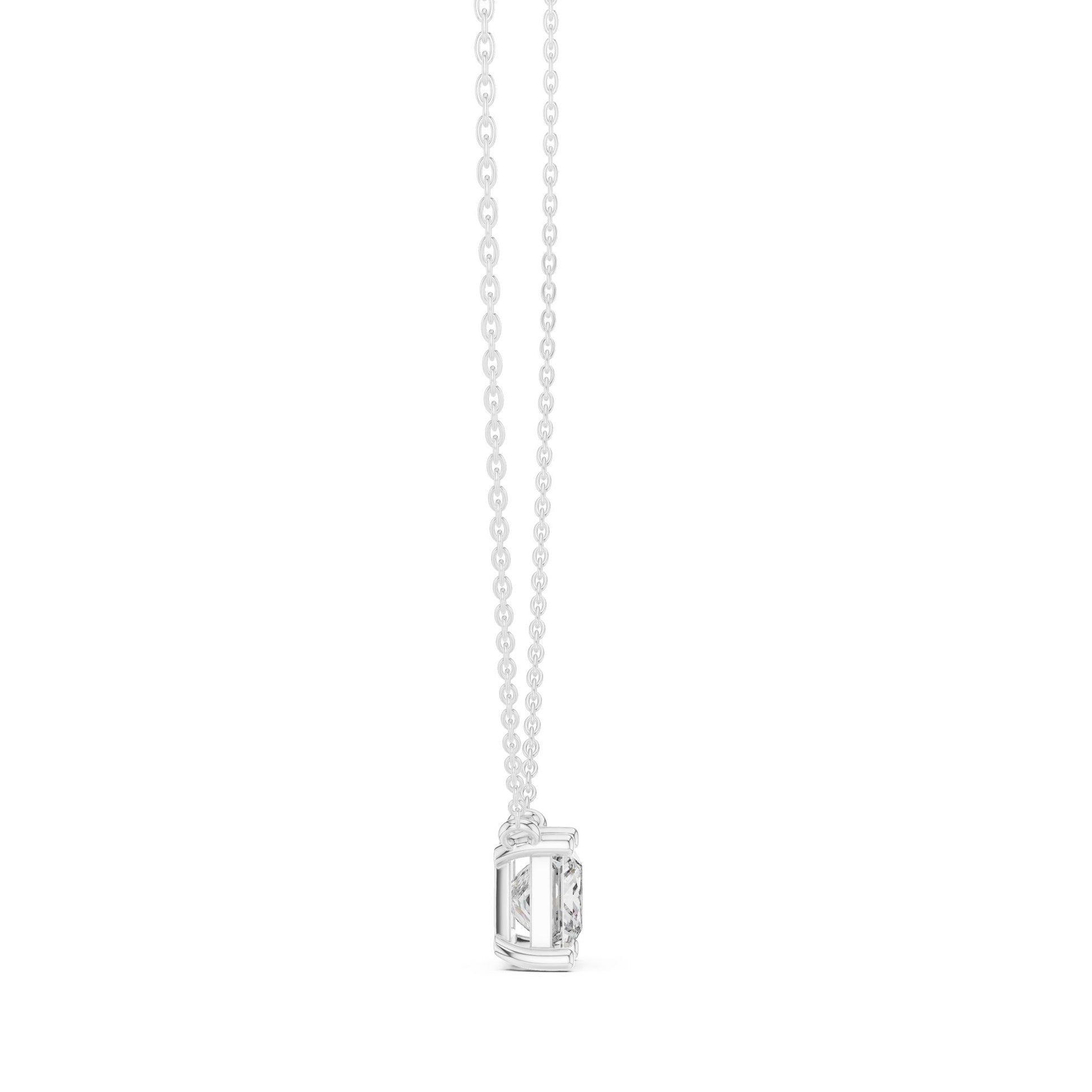 Princess Lab Grown Diamond Pendant
