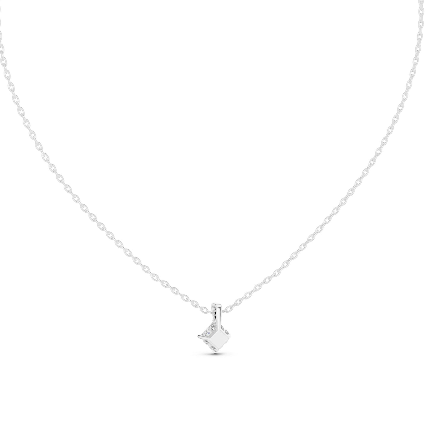 Princess Lab Grown Diamond Pendant