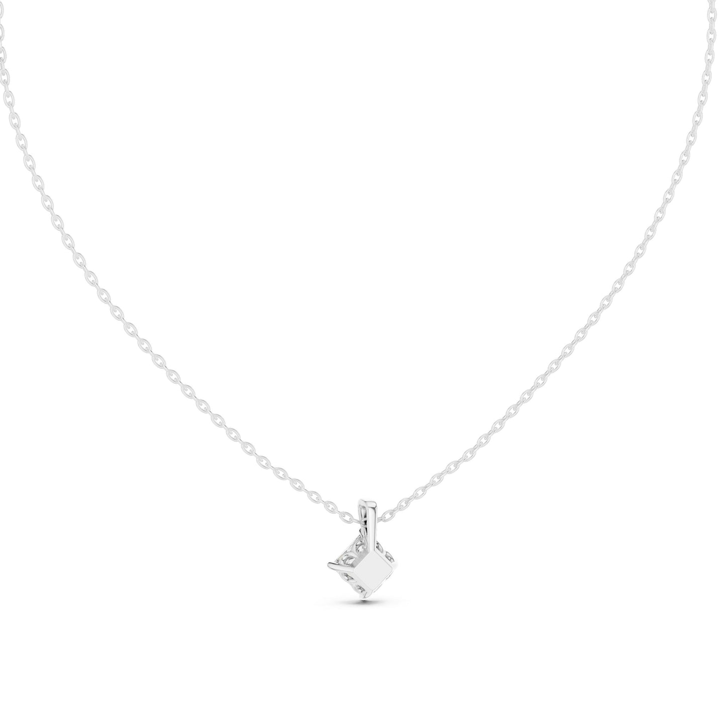 Princess Lab Grown Diamond Pendant