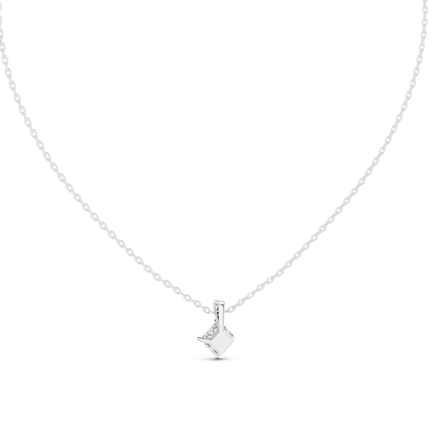 Princess Lab Grown Diamond Pendant