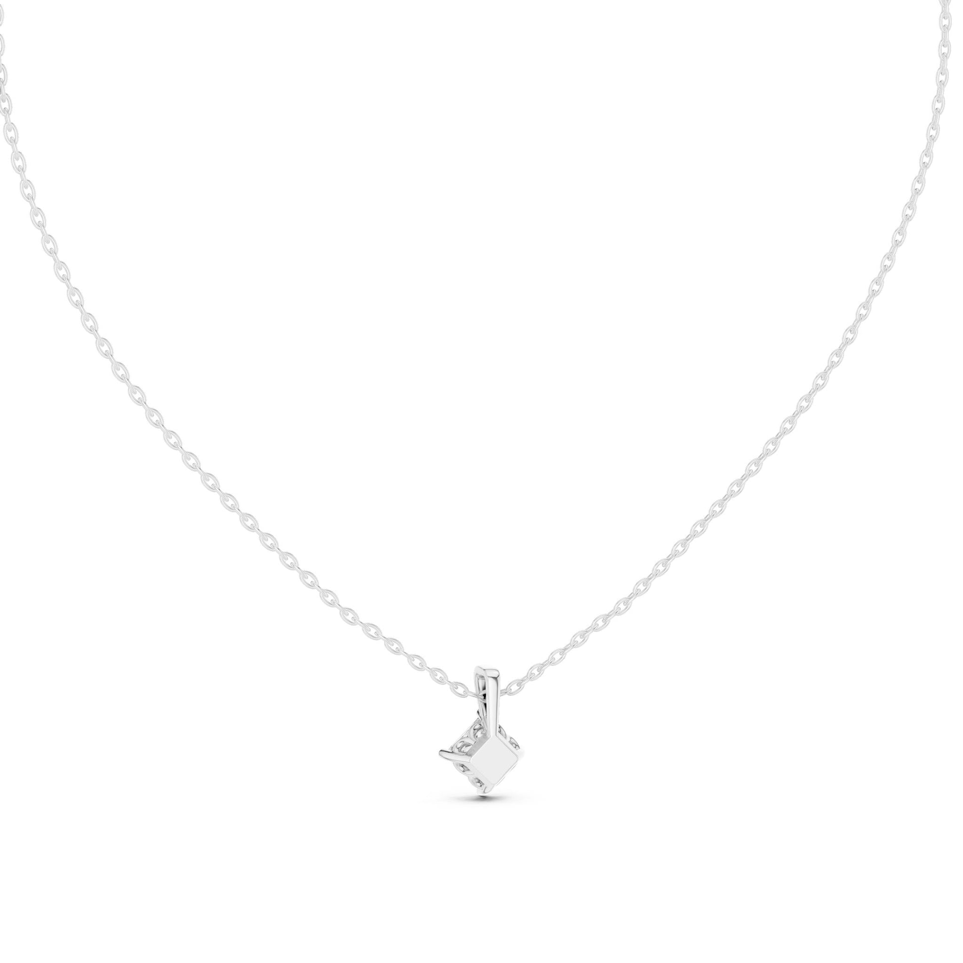 Princess Lab Grown Diamond Pendant