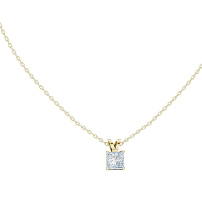 Princess Lab Grown Diamond Pendant