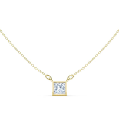 Princess Lab Grown Diamond Pendant