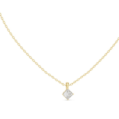Princess Lab Grown Diamond Pendant