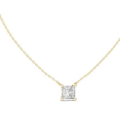 Princess Lab Grown Diamond Pendant