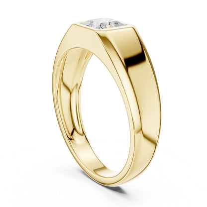 Men's Princess Lab Grown Diamond Ring