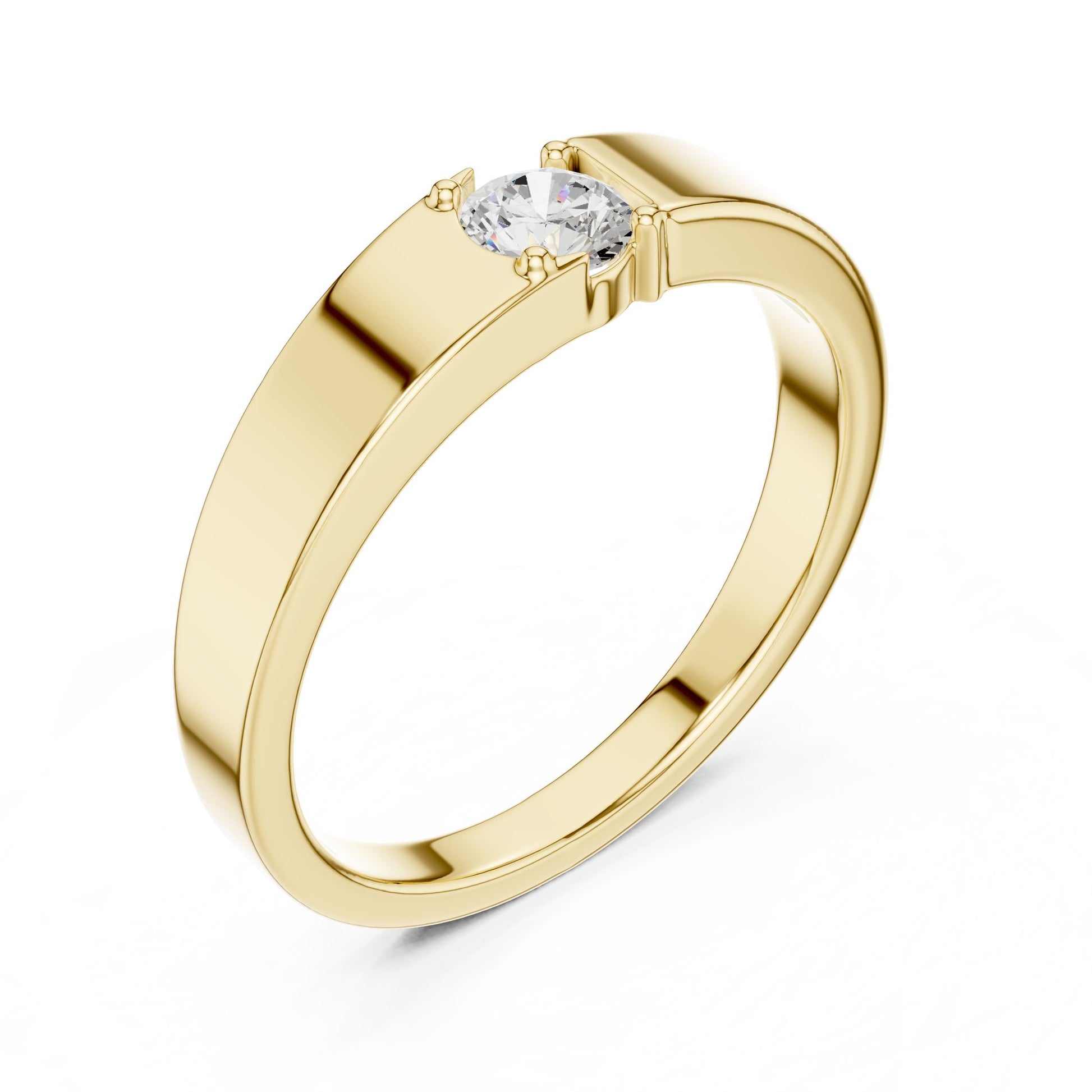 Men's Princess Lab Grown Diamond Ring