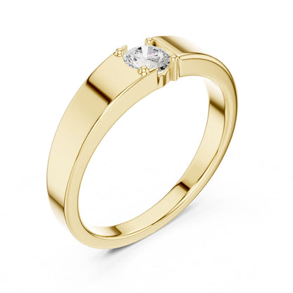 Men's Princess Lab Grown Diamond Ring