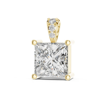 Princess Lab Grown Diamond Pendant