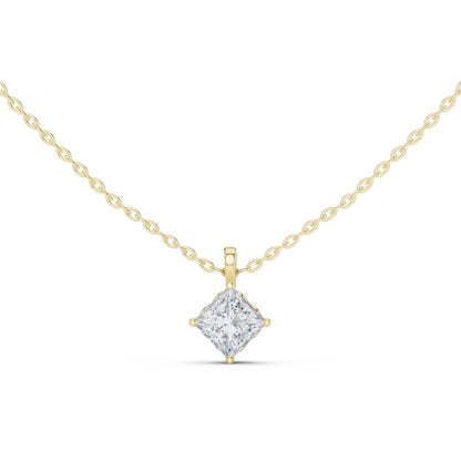 Princess Lab Grown Diamond Pendant