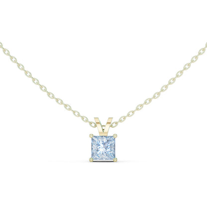 Princess Lab Grown Diamond Pendant
