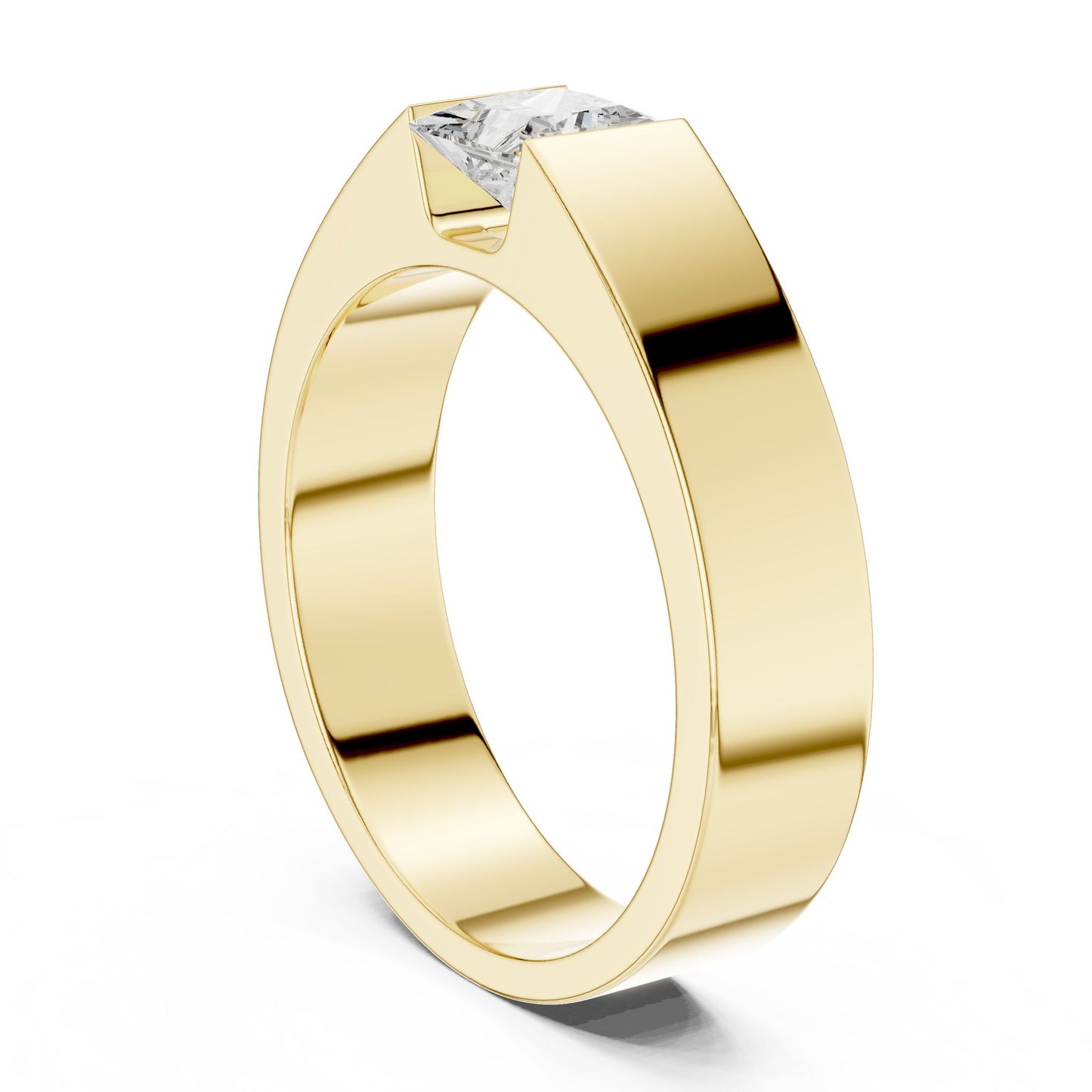 Men's Princess Lab Grown Diamond Ring
