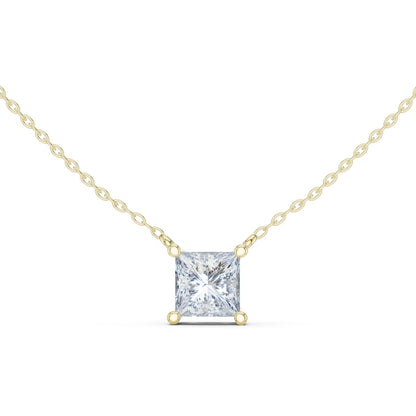 Princess Lab Grown Diamond Pendant