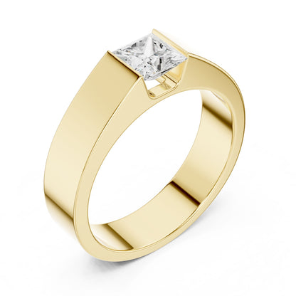 Men's Princess Lab Grown Diamond Ring