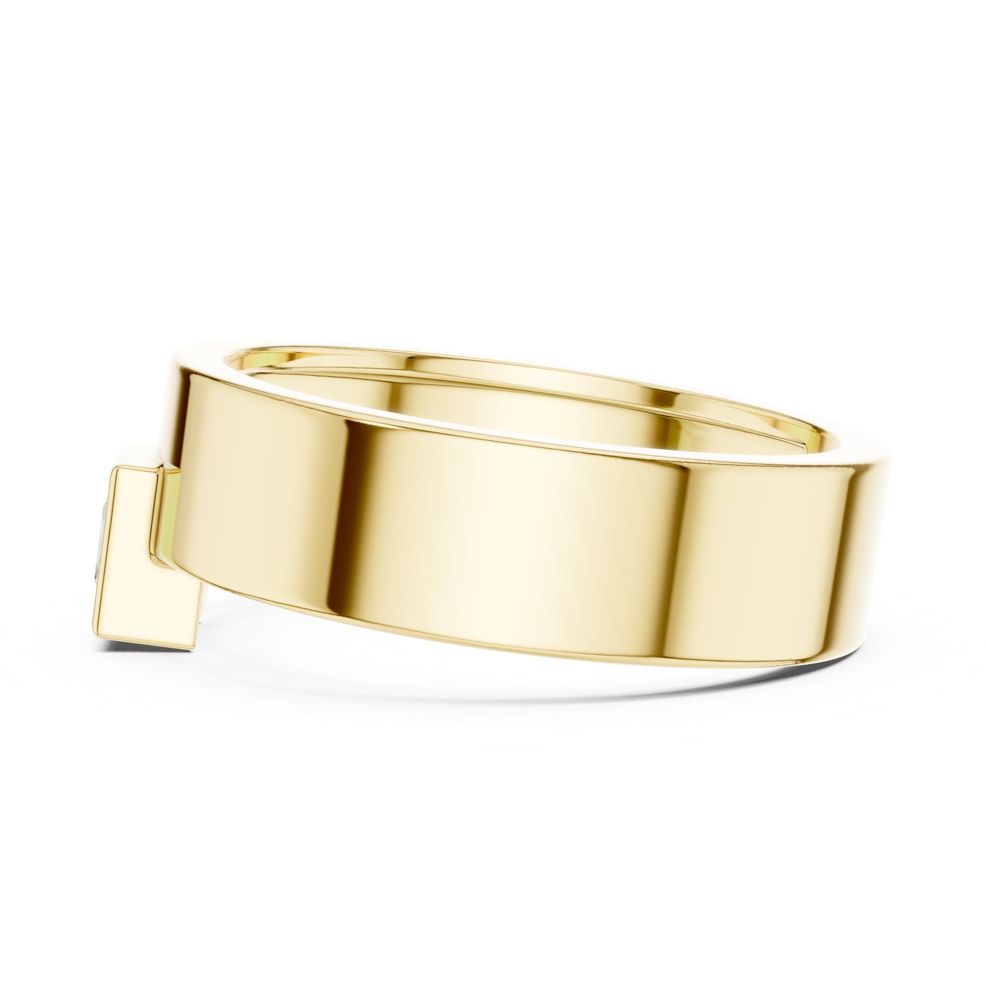 Men's Princess Lab Grown Diamond Ring
