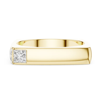 Men's Princess Lab Grown Diamond Ring