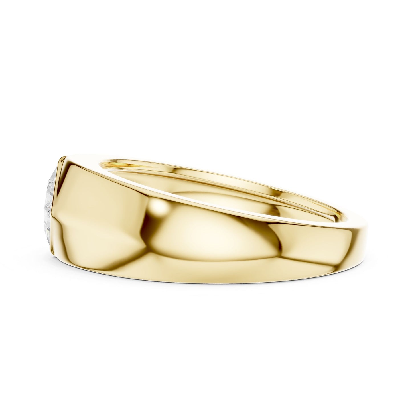 Men's Princess Lab Grown Diamond Ring