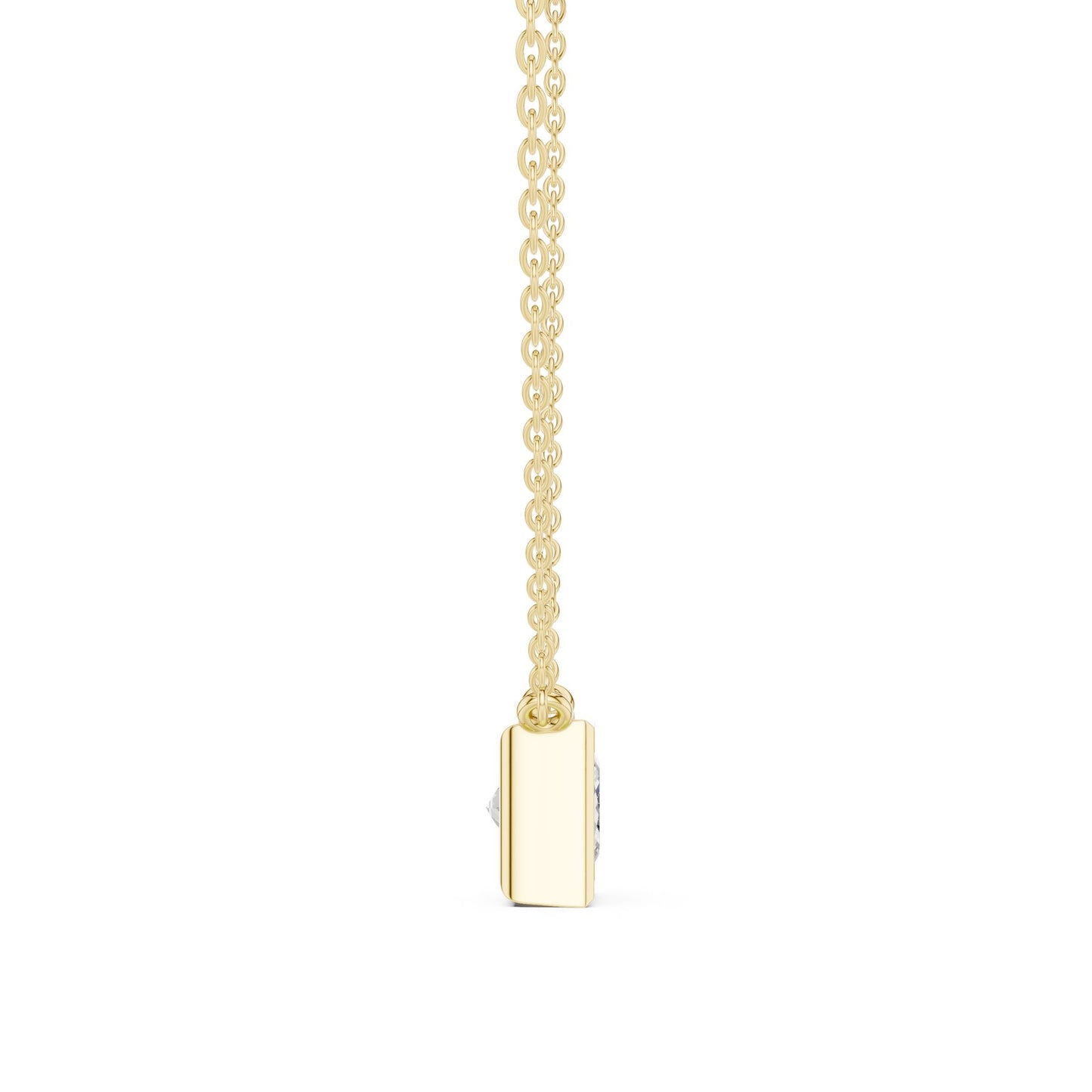 Princess Lab Grown Diamond Pendant
