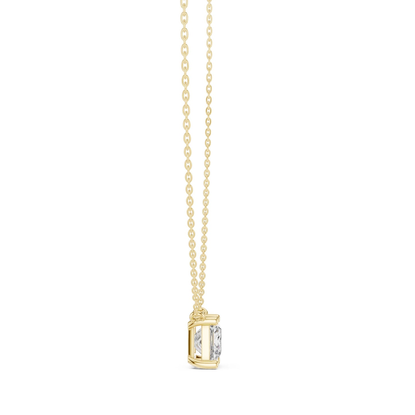 Princess Lab Grown Diamond Pendant