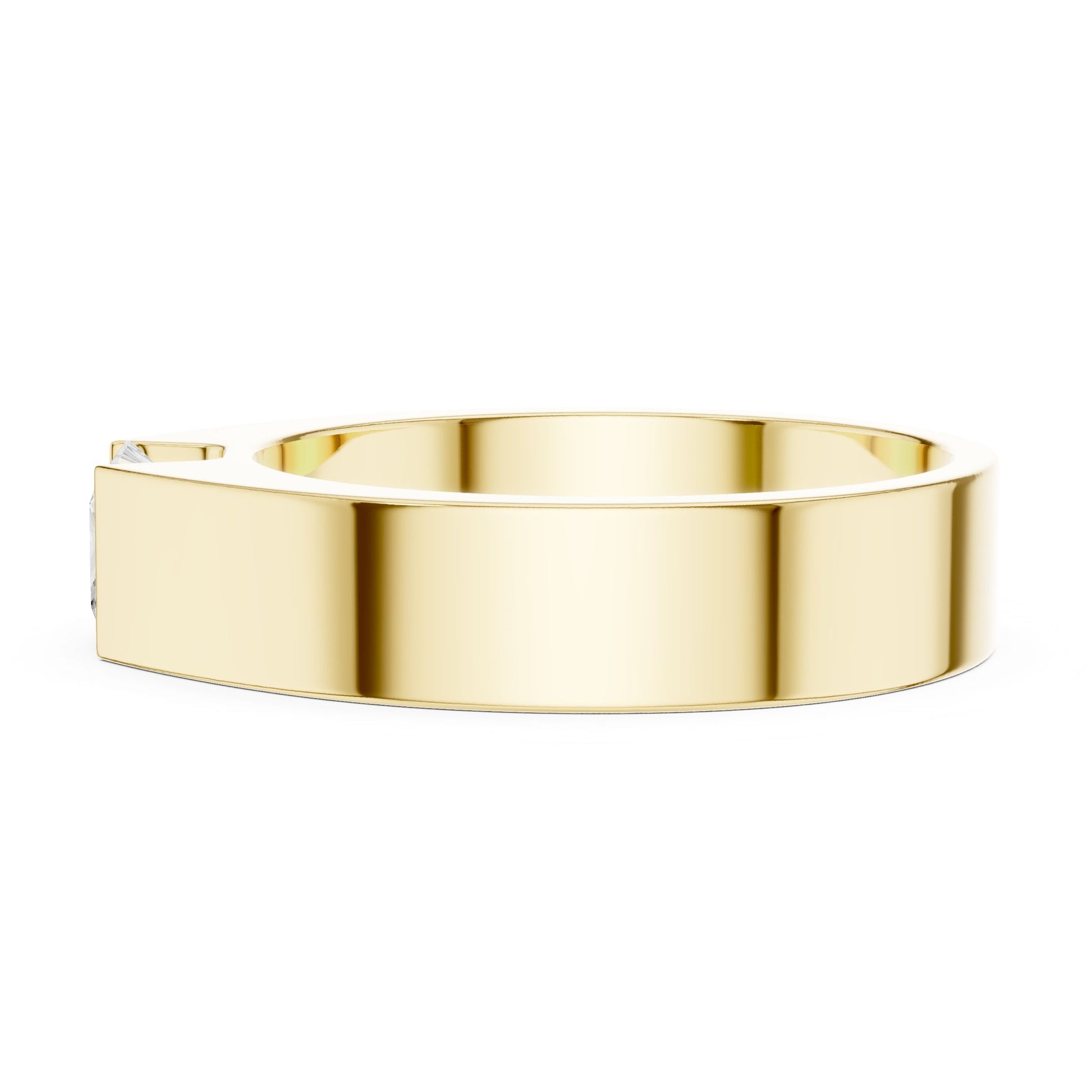Men's Princess Lab Grown Diamond Ring