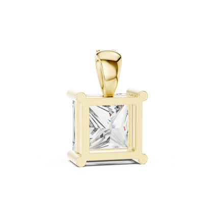 Princess Lab Grown Diamond Pendant
