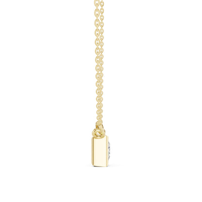 Princess Lab Grown Diamond Pendant
