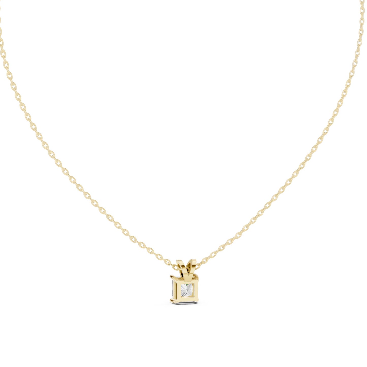 Princess Lab Grown Diamond Pendant
