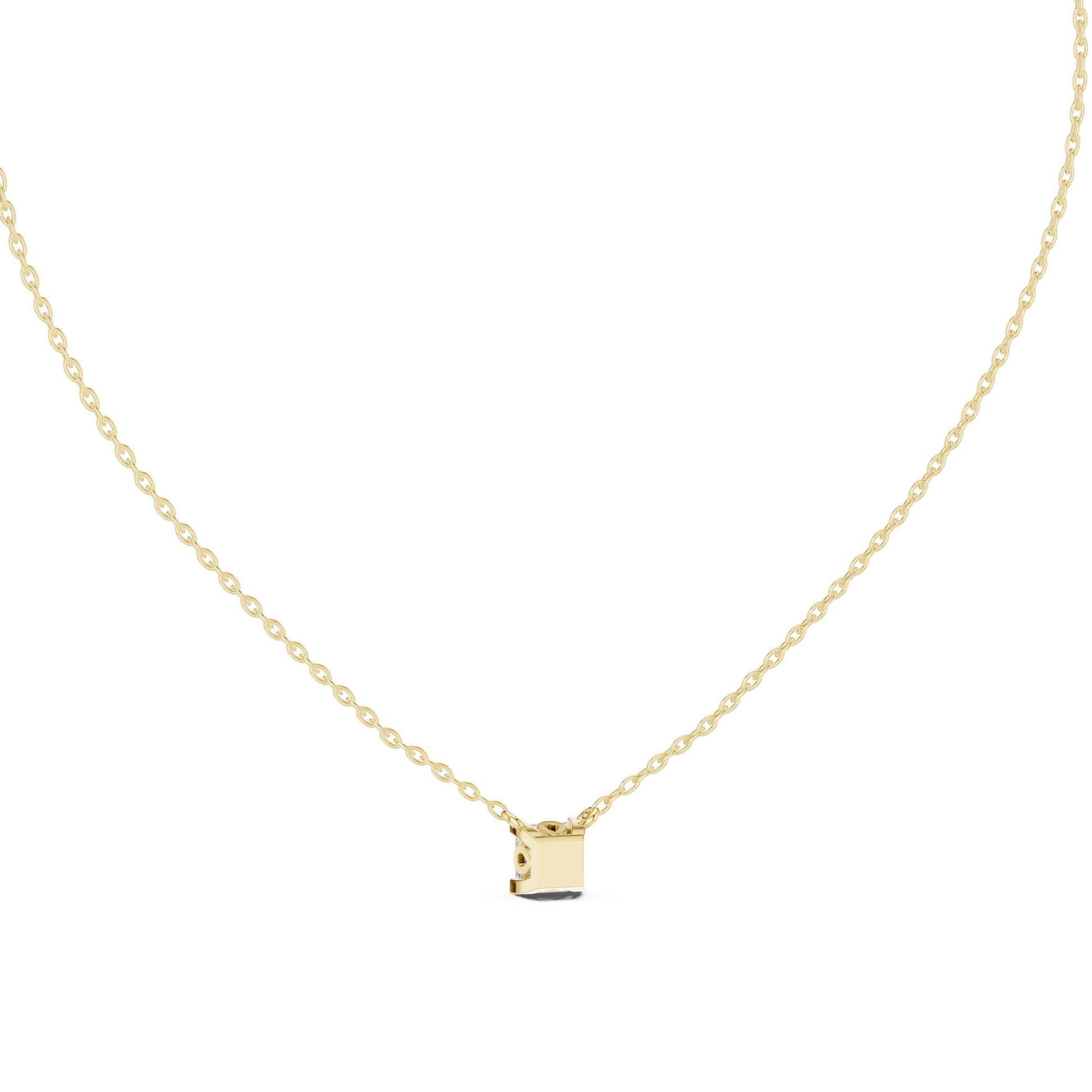 Princess Lab Grown Diamond Pendant