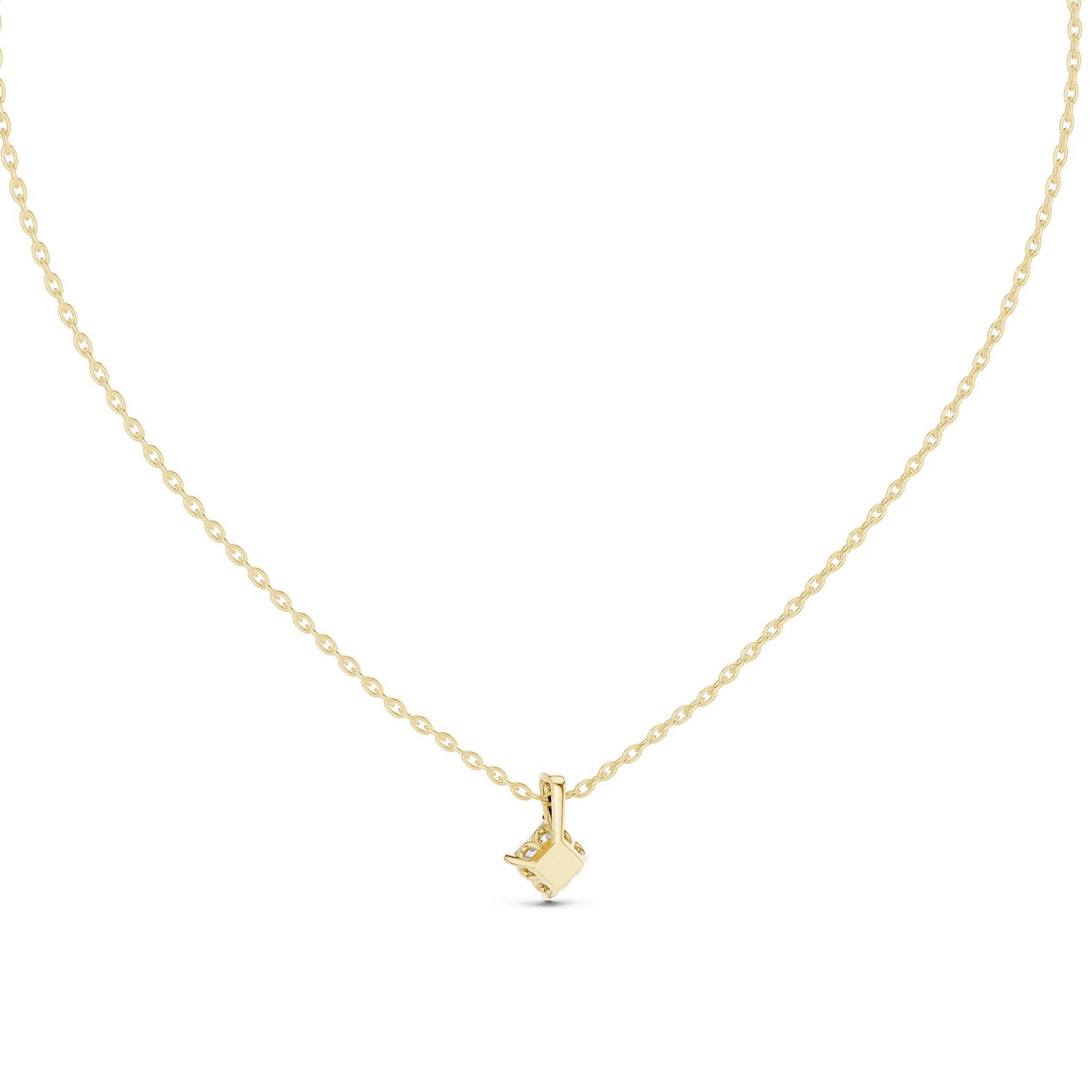 Princess Lab Grown Diamond Pendant