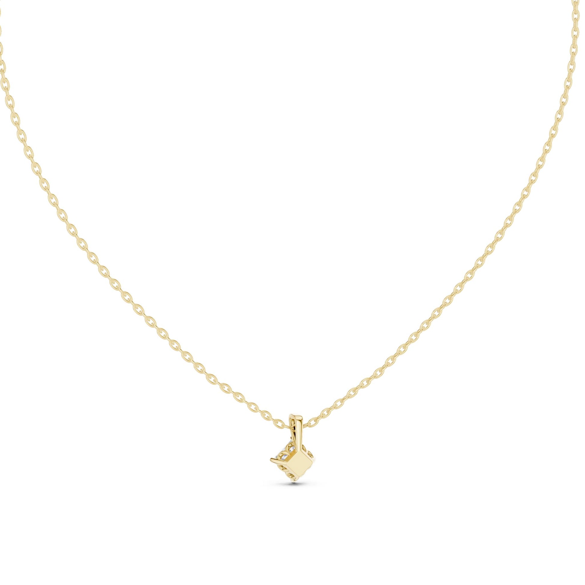 Princess Lab Grown Diamond Pendant