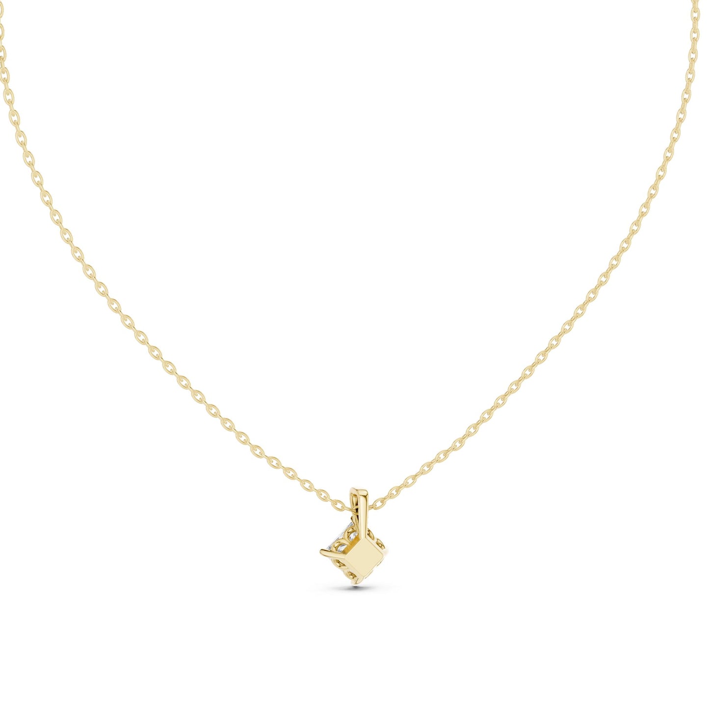 Princess Lab Grown Diamond Pendant
