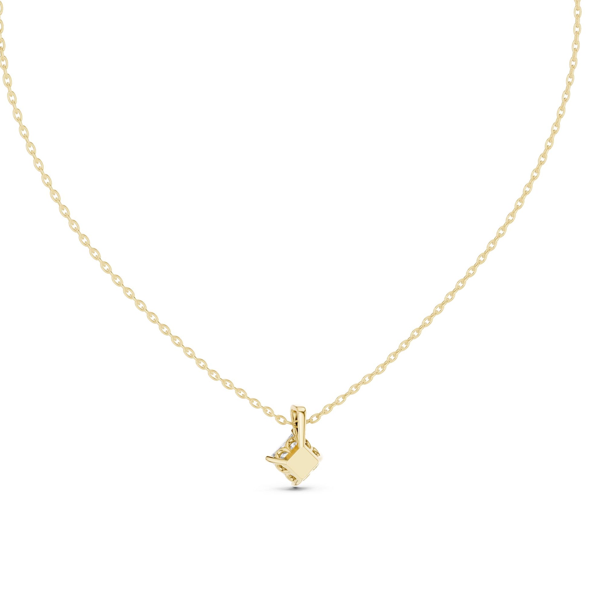 Princess Lab Grown Diamond Pendant