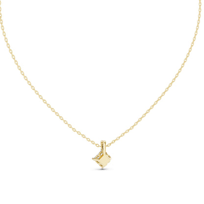 Princess Lab Grown Diamond Pendant