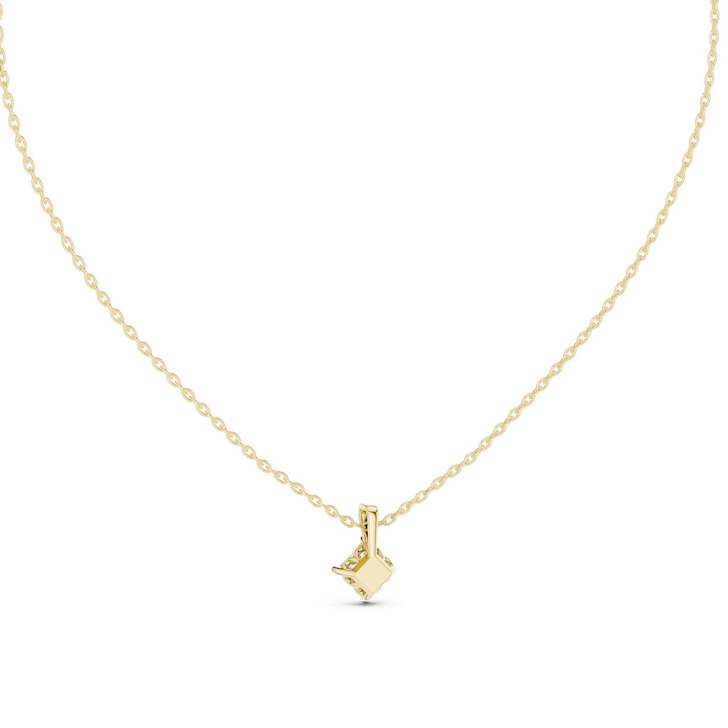 Princess Lab Grown Diamond Pendant