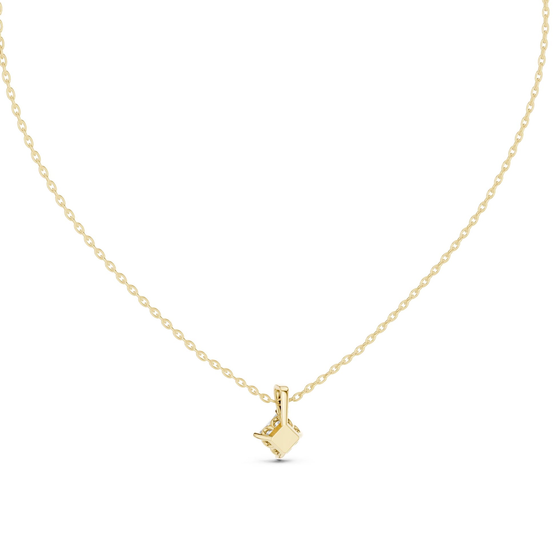 Princess Lab Grown Diamond Pendant