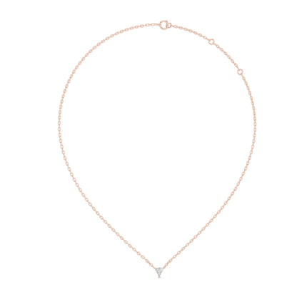 Radiant Lab Grown Diamond Pendant