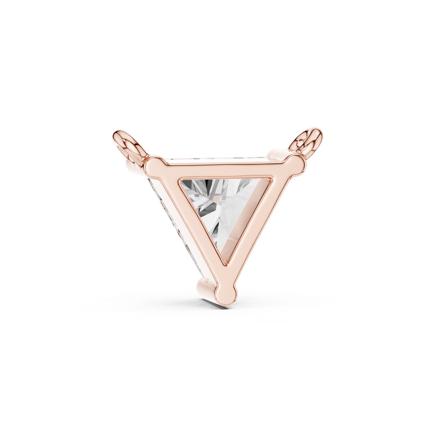 Radiant Lab Grown Diamond Pendant