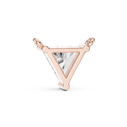 Radiant Lab Grown Diamond Pendant