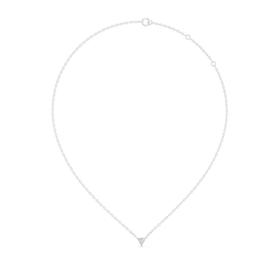 Radiant Lab Grown Diamond Pendant