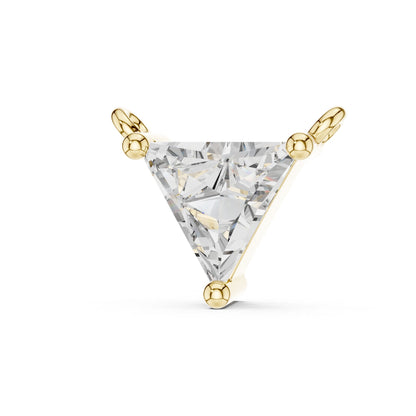 Radiant Lab Grown Diamond Pendant