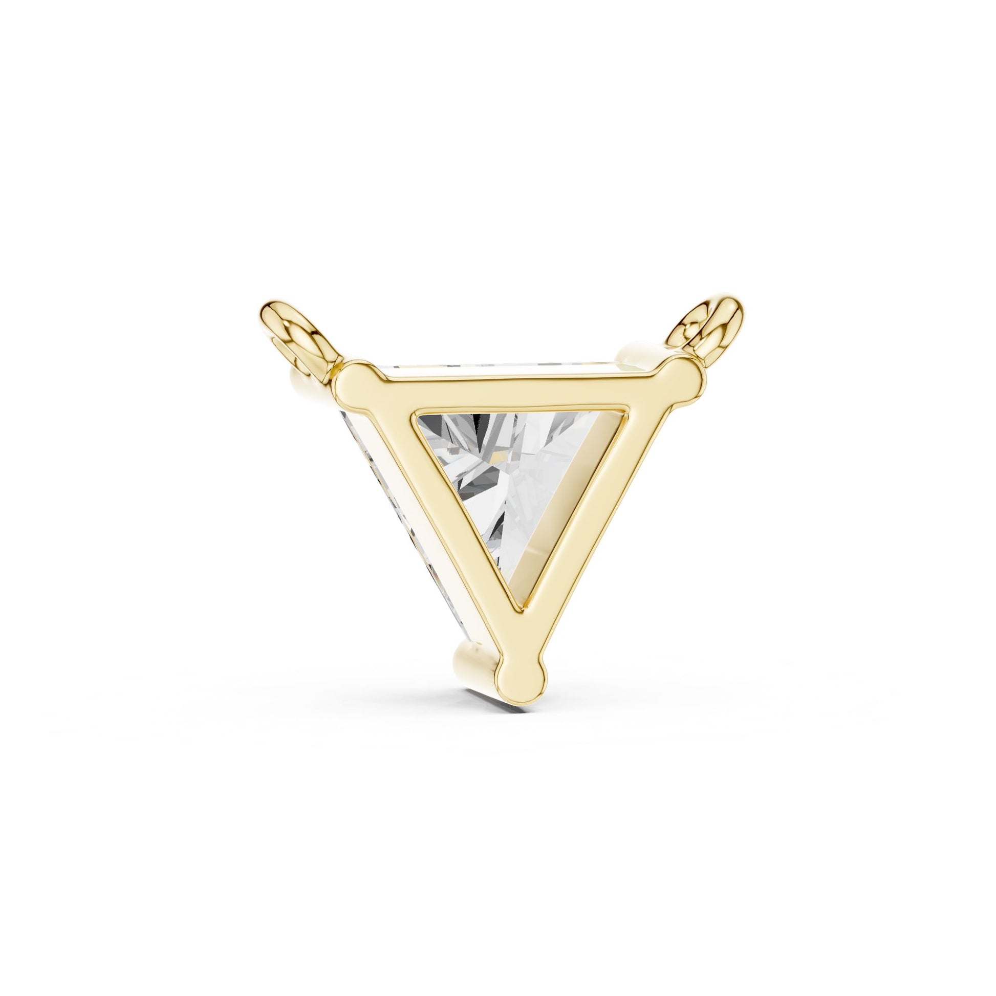 Radiant Lab Grown Diamond Pendant