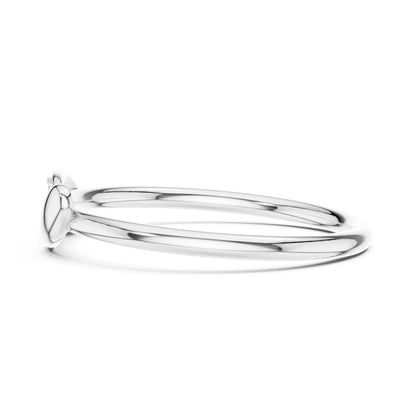 Women's Round Lab Grown Diamond Bypass Ring