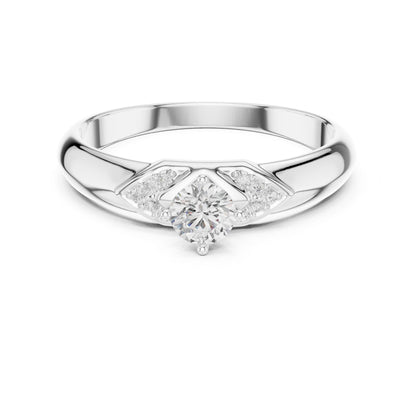 Women's Round Lab Grown Diamond Bypass Ring