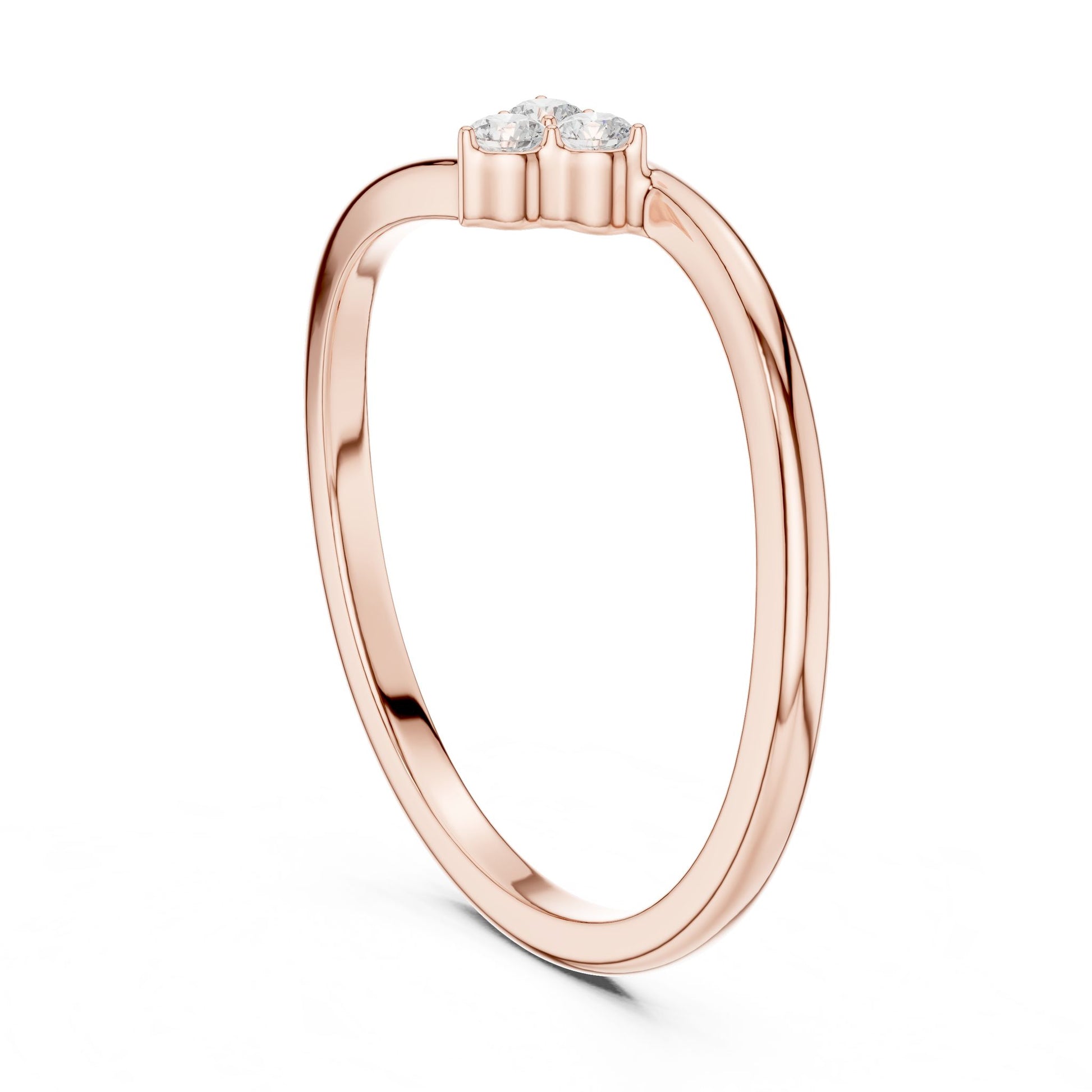 Women's Round Lab Grown Diamond Cluster Ring
