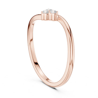 Women's Round Lab Grown Diamond Cluster Ring