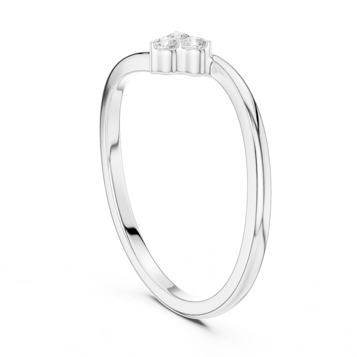 Women's Round Lab Grown Diamond Cluster Ring