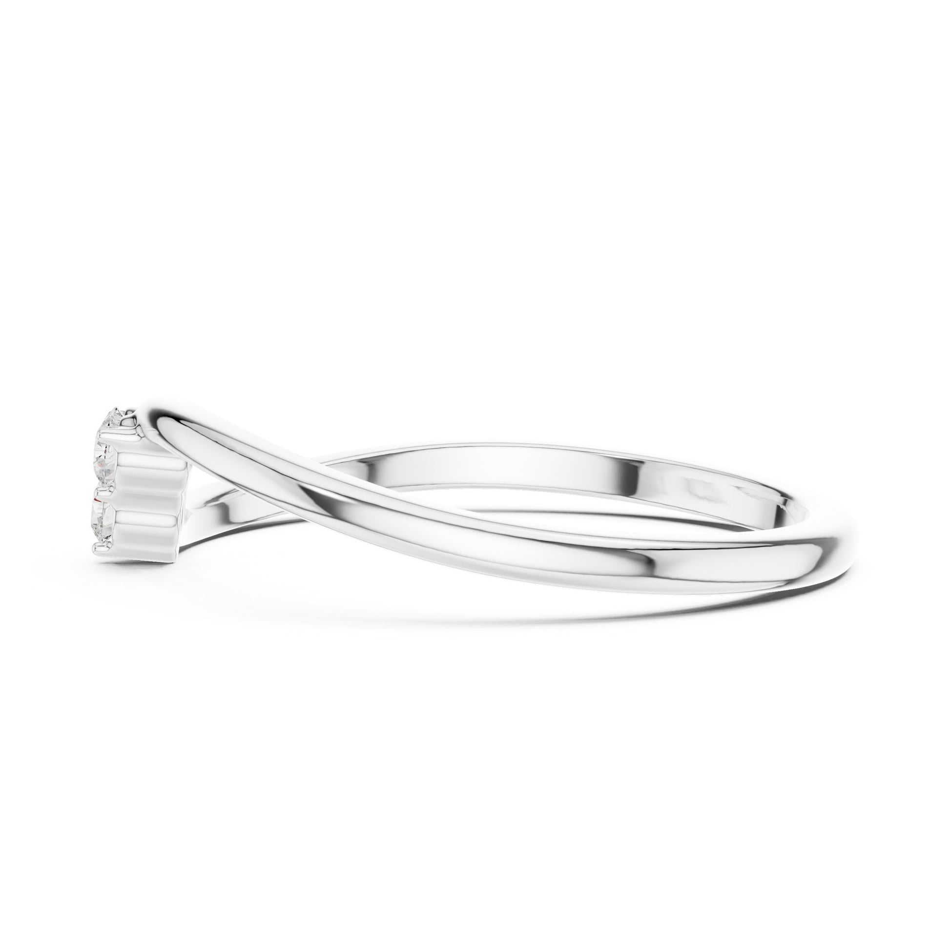 Women's Round Lab Grown Diamond Cluster Ring